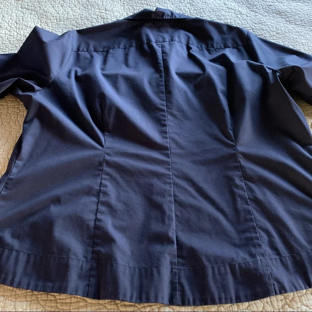 Riders by Lee Black Button Front Shirt Size XXL - Picture 9 of 12